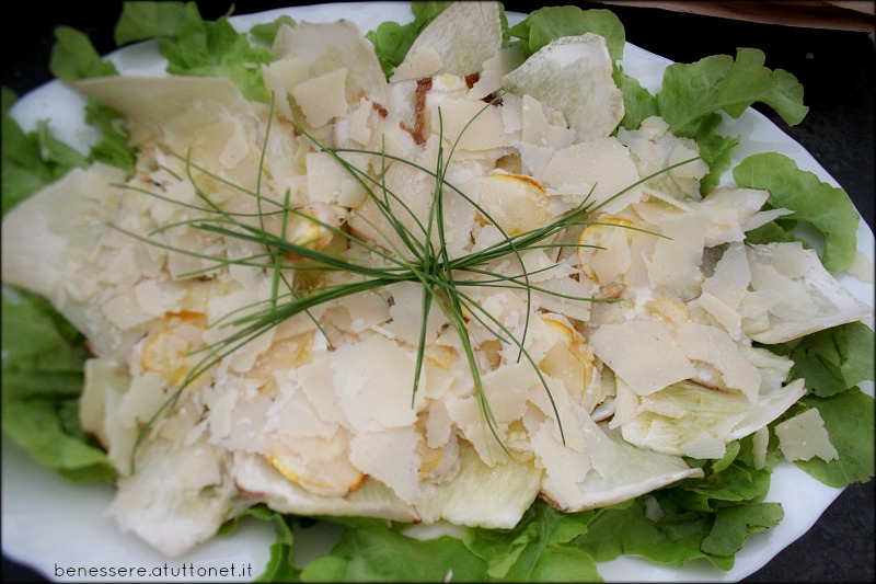 carpaccio porcini e ovuli