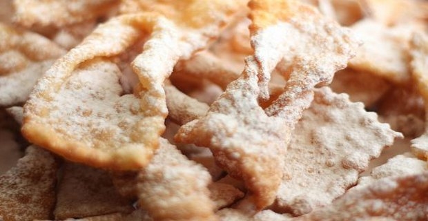 Chiacchiere al forno ricetta light