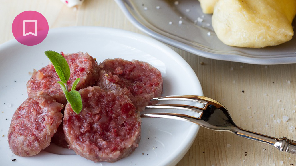 Cotechino con spinaci