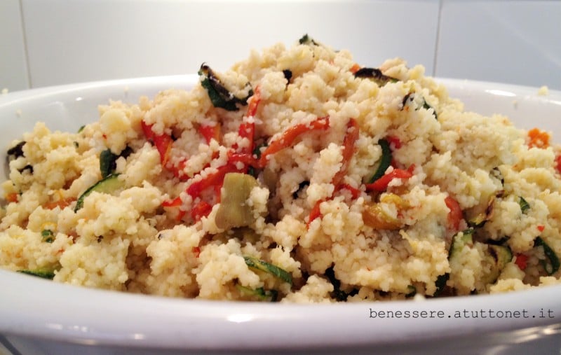 cous cous alle verdure