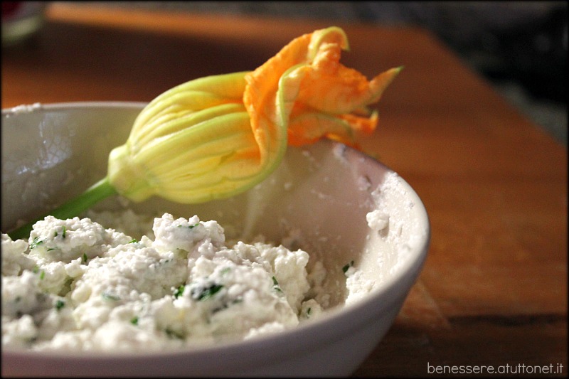 fiori di zucca ripieni