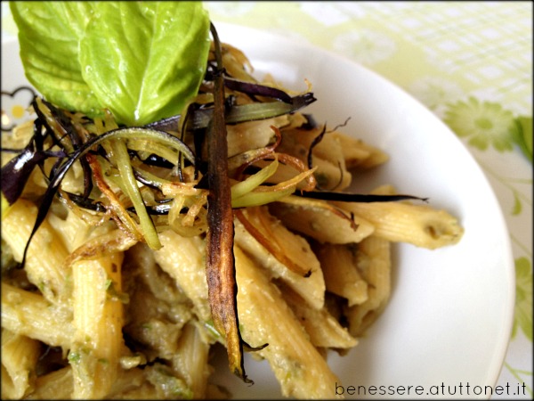 Pasta con melanzane light