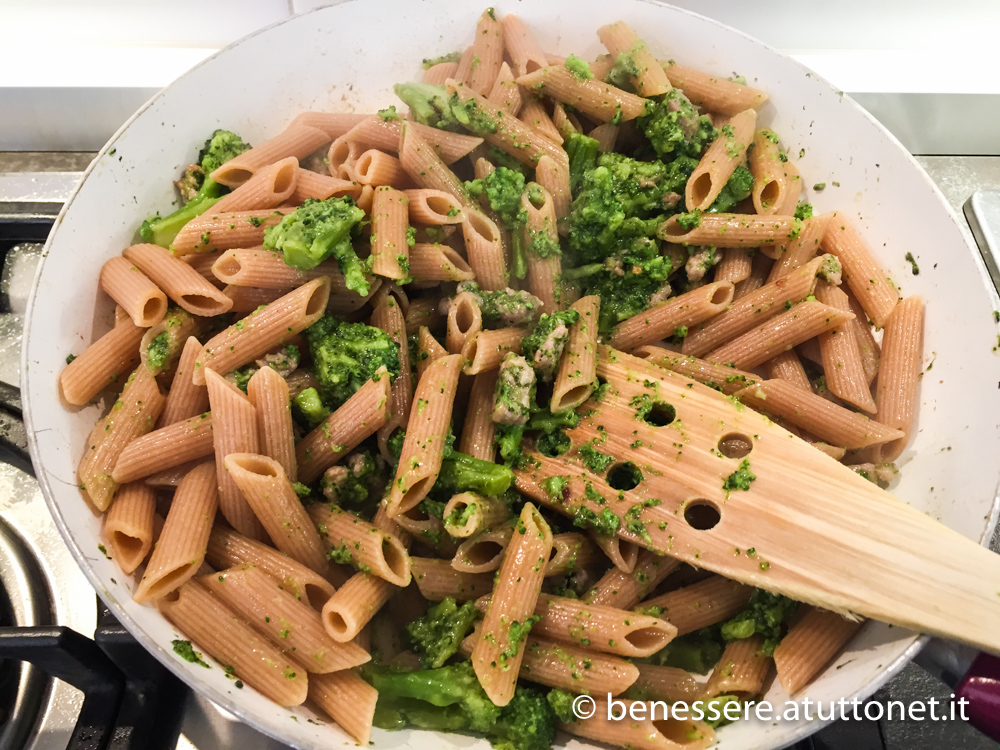 pasta-integrale-broccoli-salsiccia-8