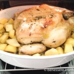 Pollo al forno con patate