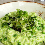 Risotto con olio e menta