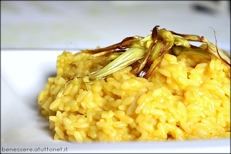 Risotto ai porri e zafferano