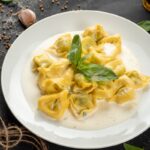 Tortelli al radicchio e robiola