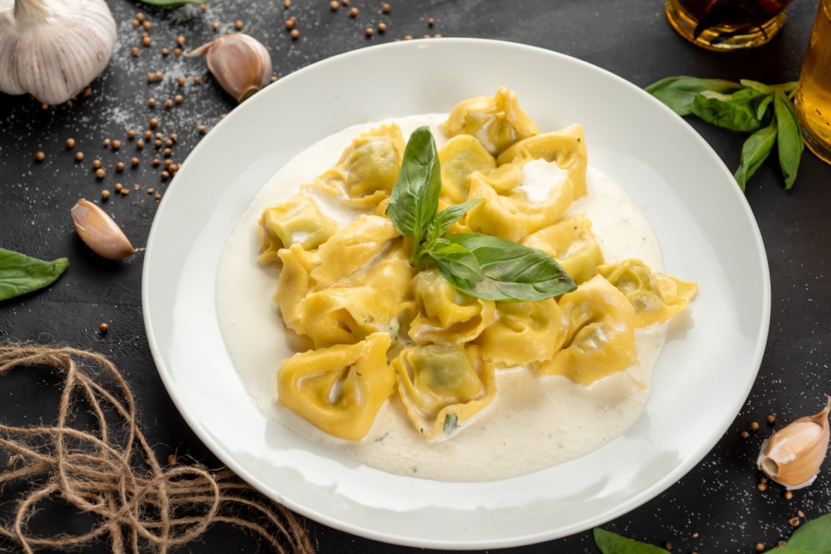 Tortelli al radicchio e robiola