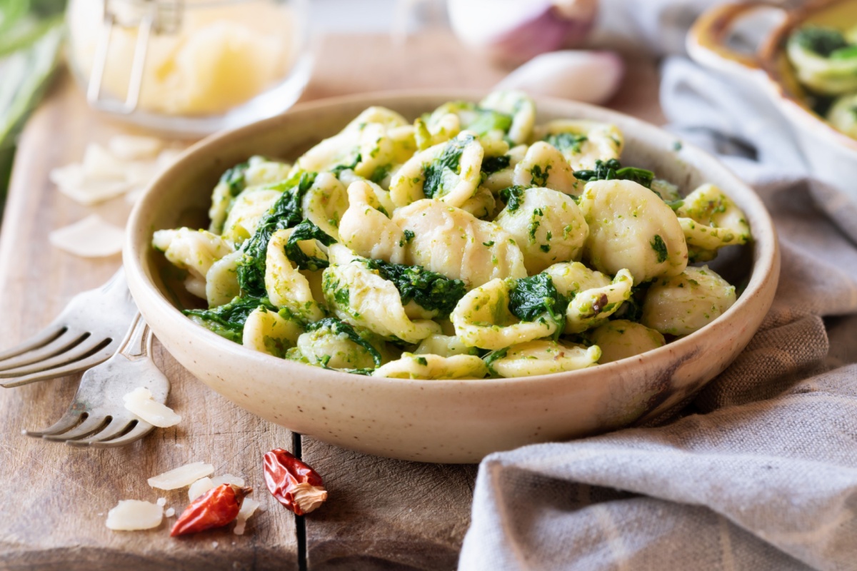 Orecchiette con cime di rapa