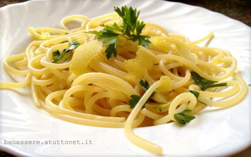 Spaghetti al limone