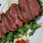 Tagliata di manzo con rucola