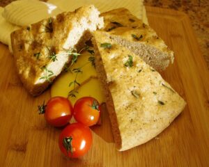 food, focaccia bread, focaccia