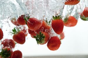 strawberries, nature, fruits