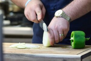 onions, cooking, kitchen