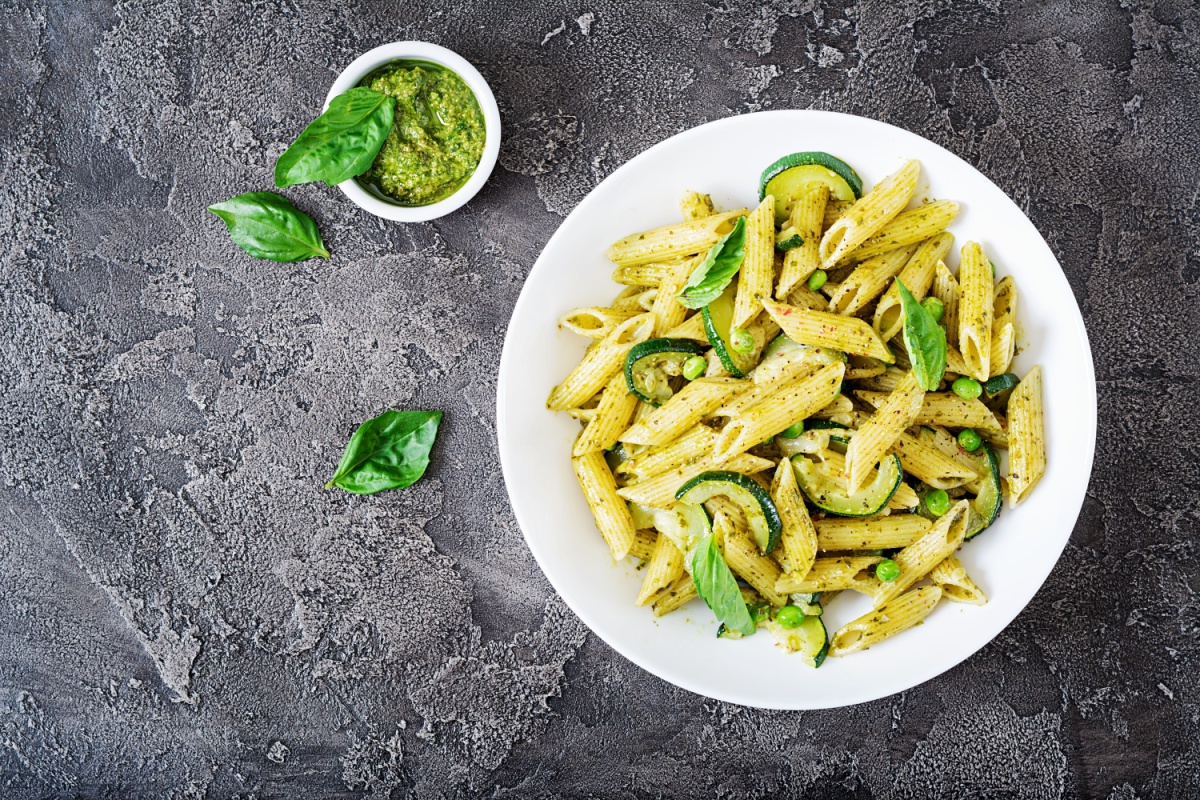 Pasta al Pesto di Zucchine