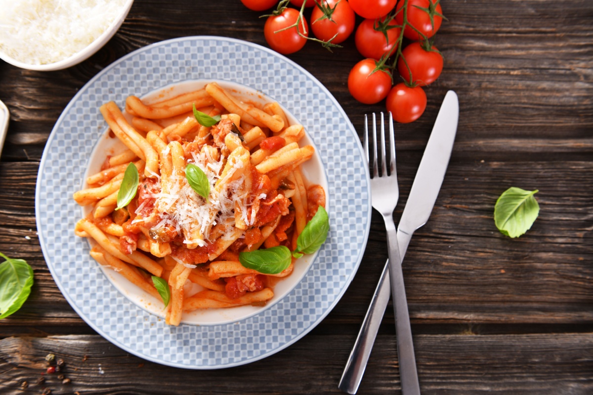 Penne Pomodoro e Mozzarella