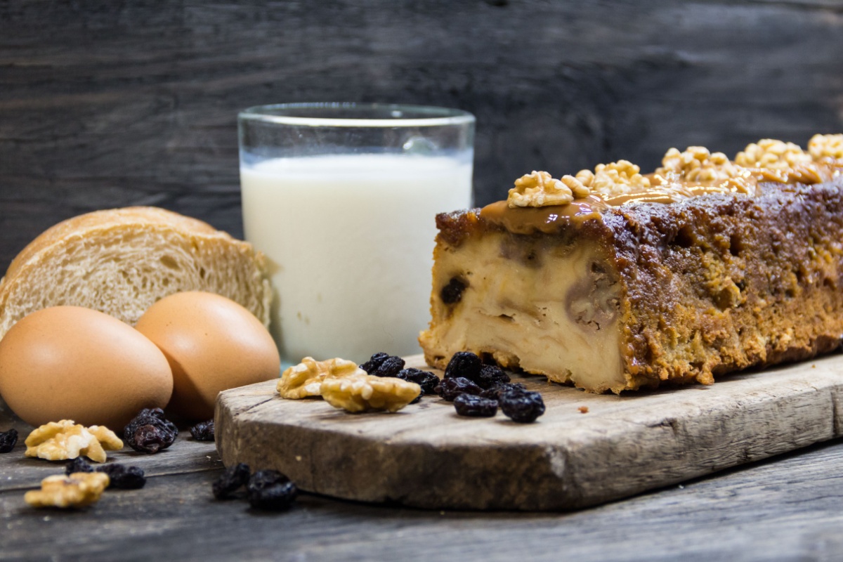 Torta di Pane Raffermo e Miele