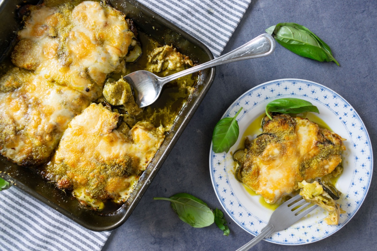 Parmigiana Bianca di Zucchine