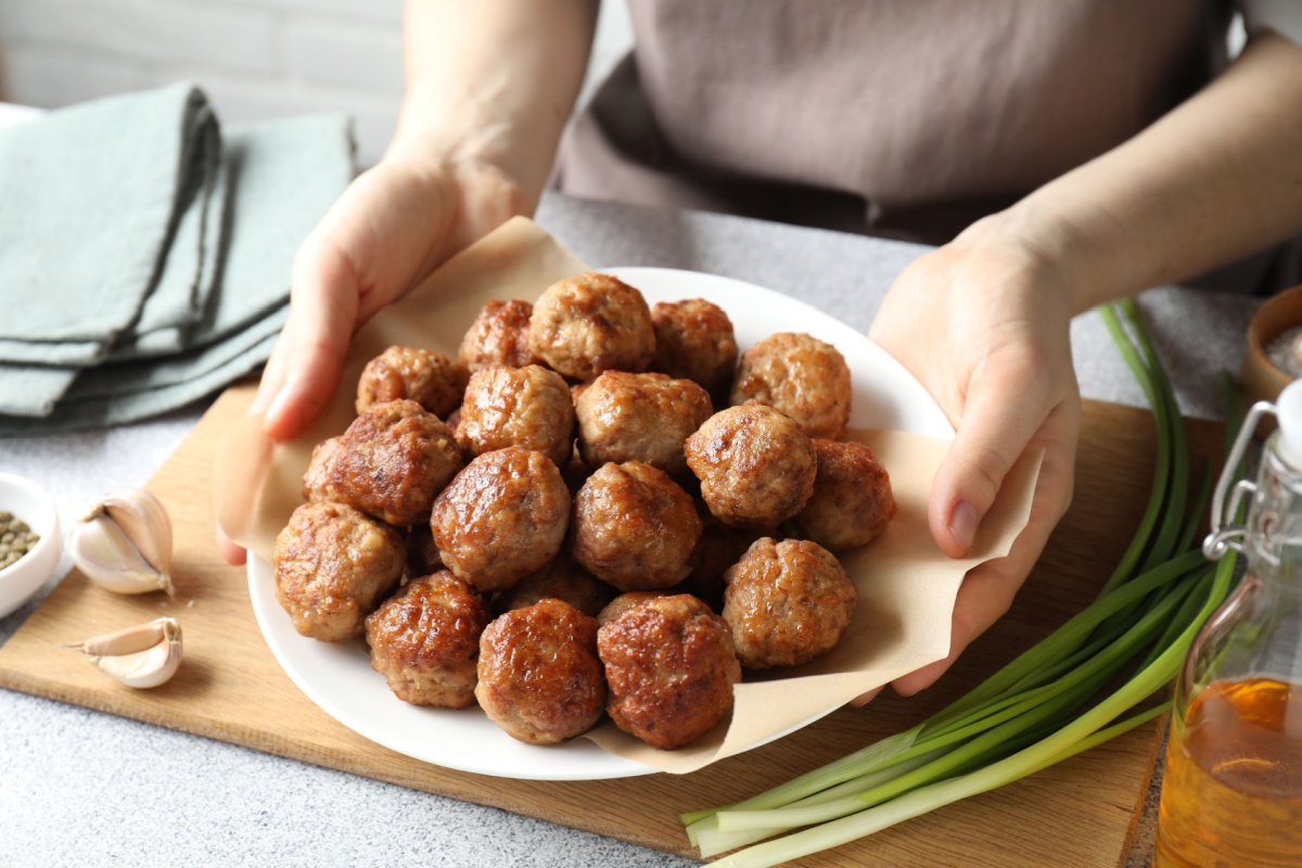 Gustose polpette di tacchino