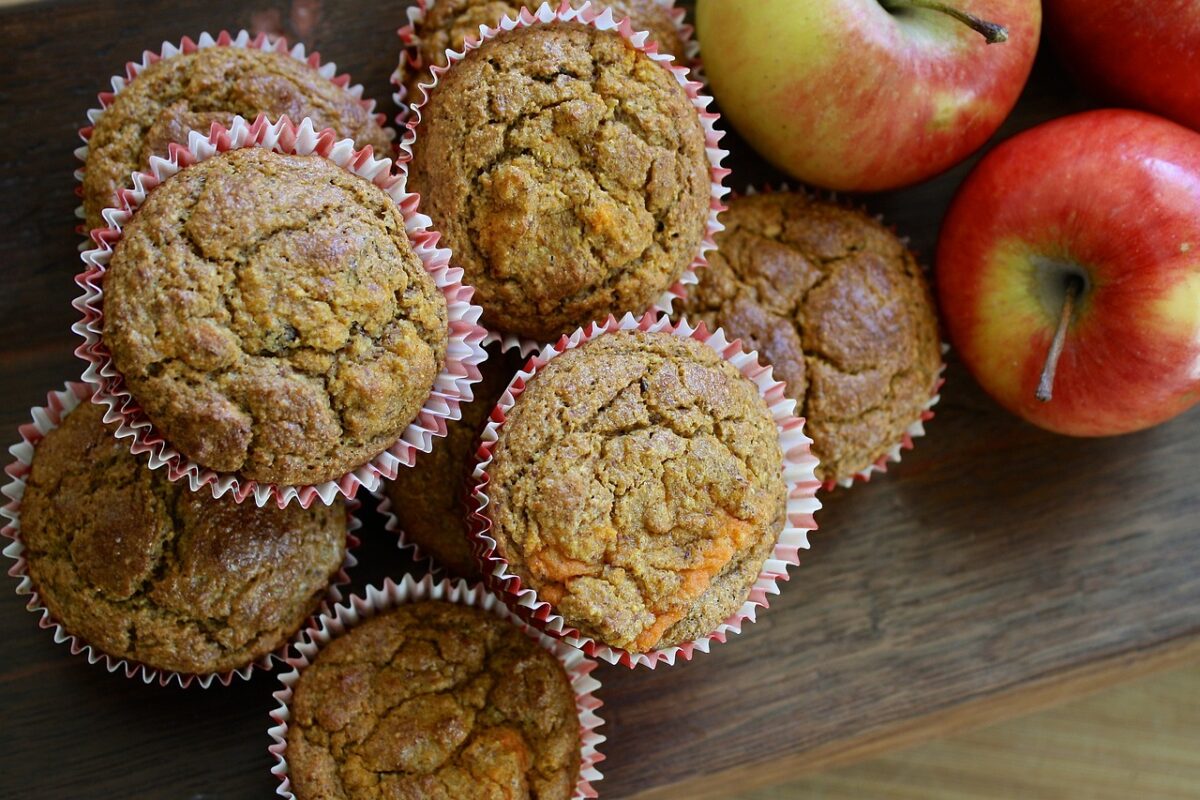 Muffin Integrali alla frutta