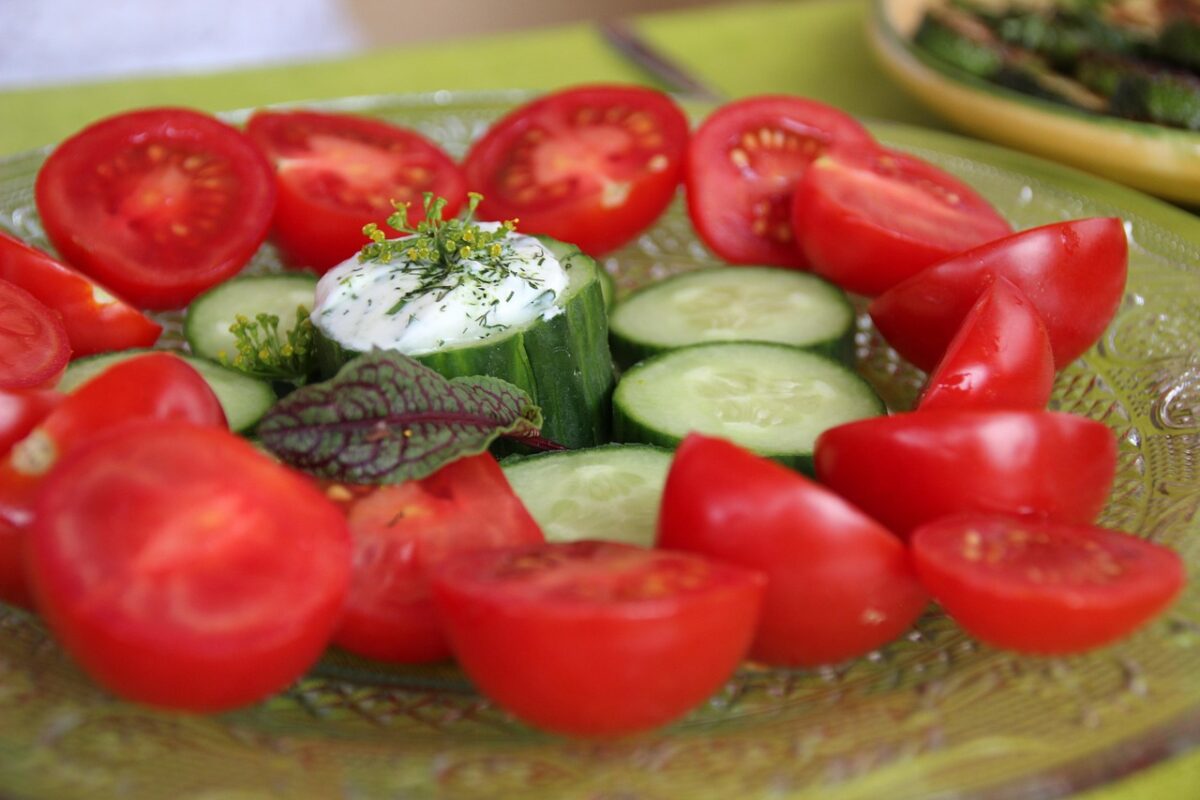 Insalata di Piselli e Cetrioli