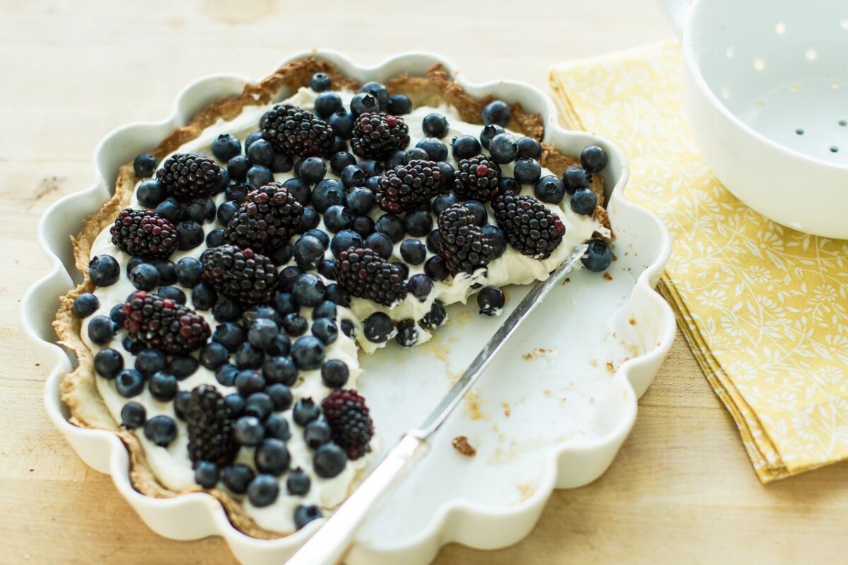 Crostata con farina d’avena