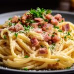 Pasta Zucchine e Pancetta